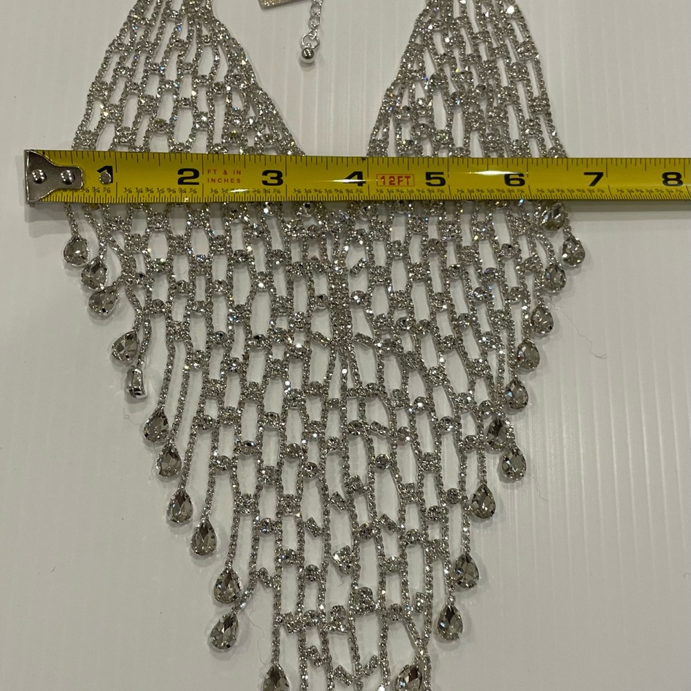 Natasha STATEMENT crystal necklace (FINAL PRICE) NWT 1125 - Picture 5 of 11